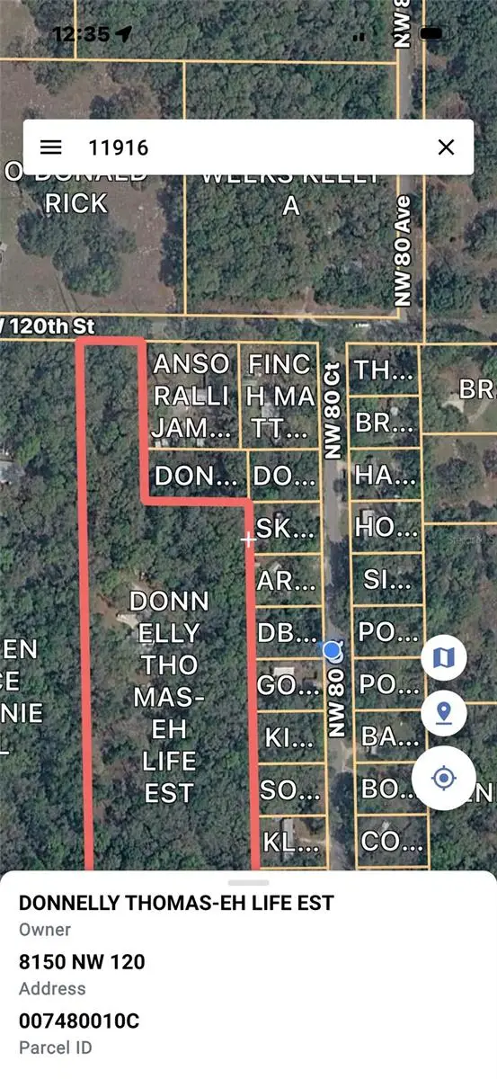 11916 NW 80th Court, CHIEFLAND, FL 32626