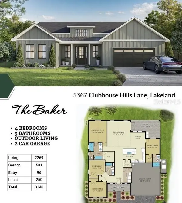 5367 Clubhouse Hills Lane, LAKELAND, FL 33812
