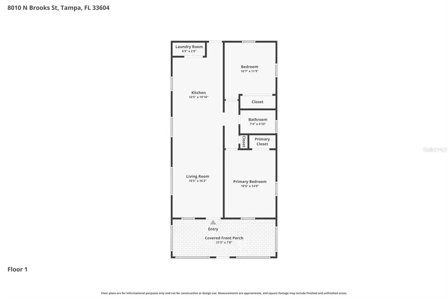 8010 N Brooks Street, Tampa, FL 33604 - #2