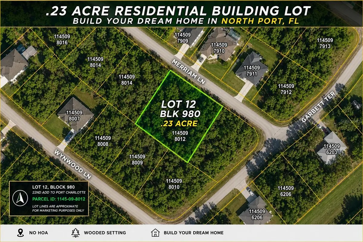 Lot 12 Merriam Lane, North Port, FL 34288 - #1