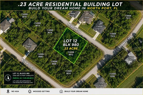 Merriam Lane #Lot 12, NORTH PORT, FL 34288