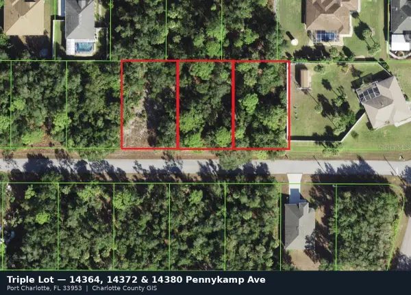 14364, 14372 & 14380 Pennykamp Avenue, PORT CHARLOTTE, FL 33953