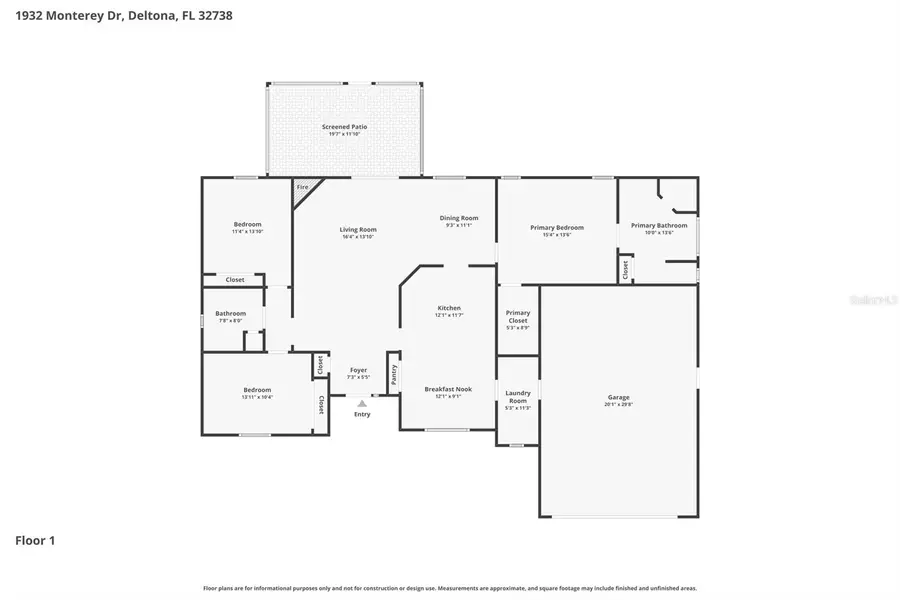 1392 Monterey Drive, Deltona, FL 32738 - #3
