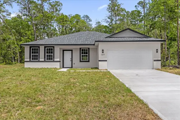 1377 W Alexander Drive, CITRUS SPRINGS, FL 34434