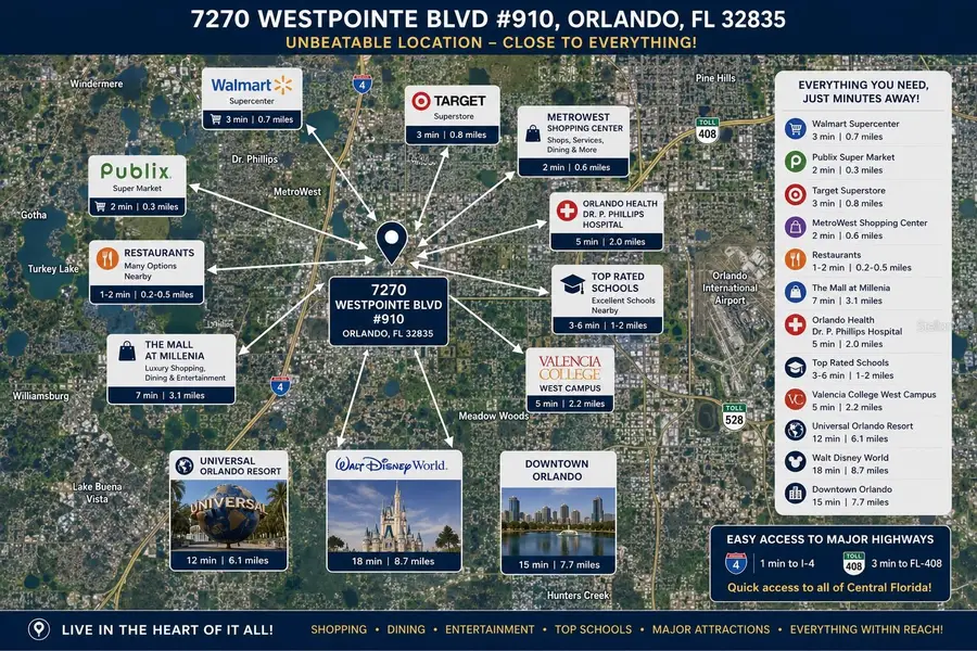 7270 Westpointe Boulevard #910, Orlando, FL 32835 - #2