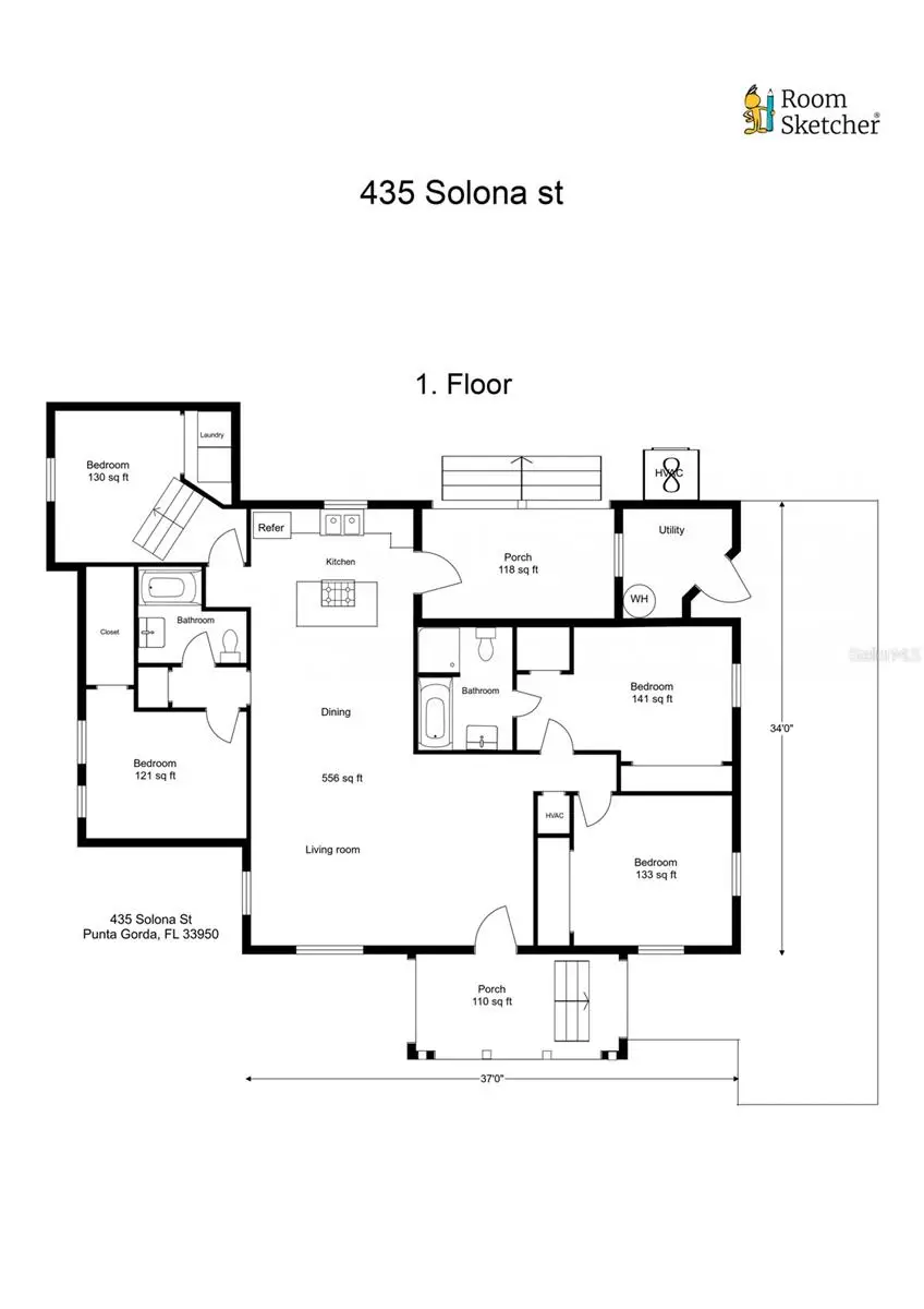 435 Solana Street, Punta Gorda, FL 33950 - #2