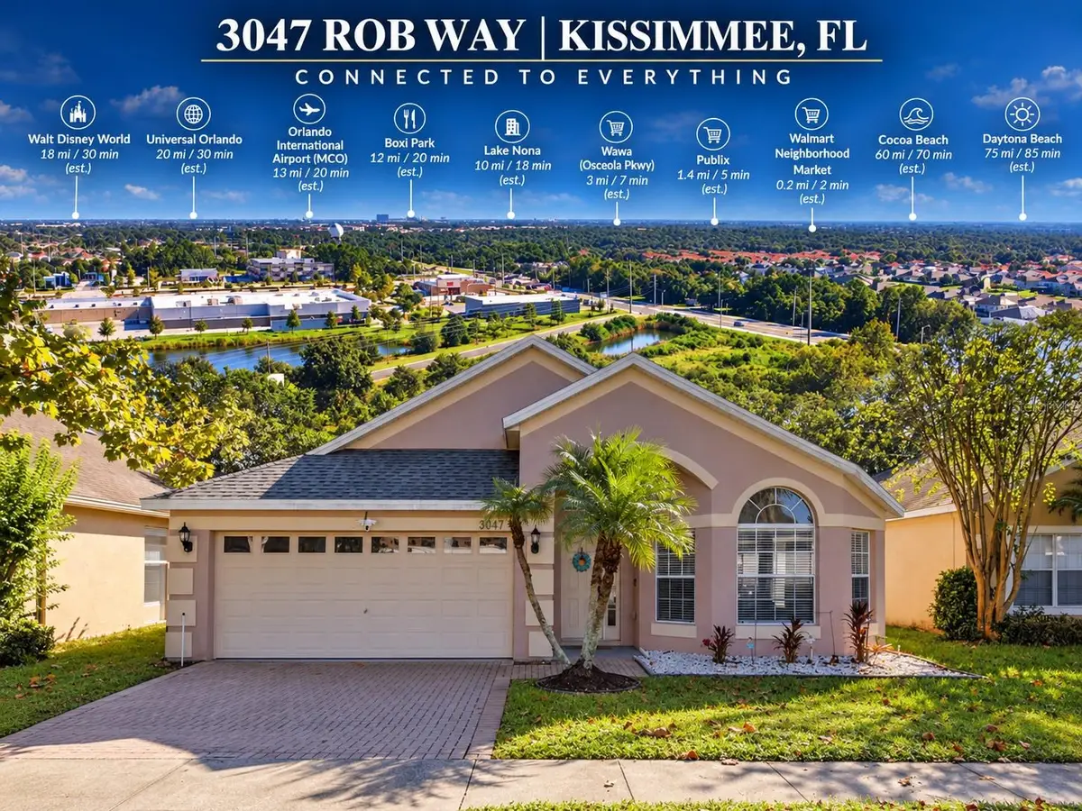 3047 Rob Way, Kissimmee, FL 34743 - #1