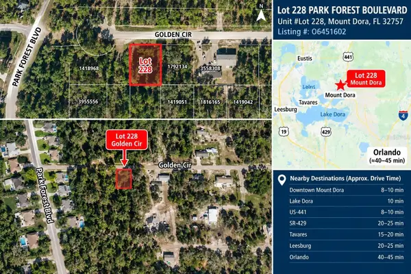Lot 228 Park Forest Boulevard #Lot 228, MOUNT DORA, FL 32757