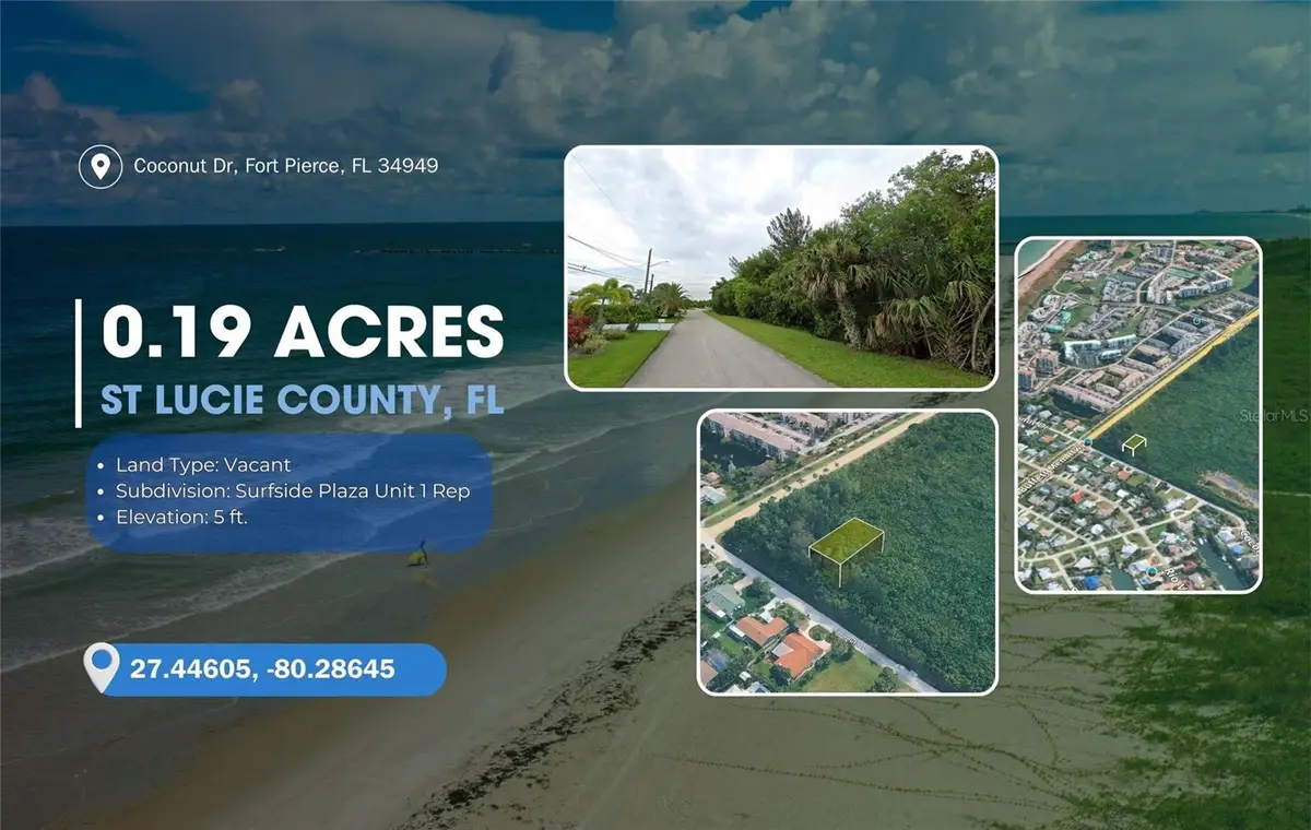 Lot 12 Coconut Drive, Fort Pierce, FL 34949 - #1