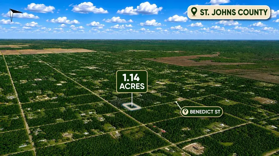 4260 Benedict Street, Hastings, FL 32145 - #3