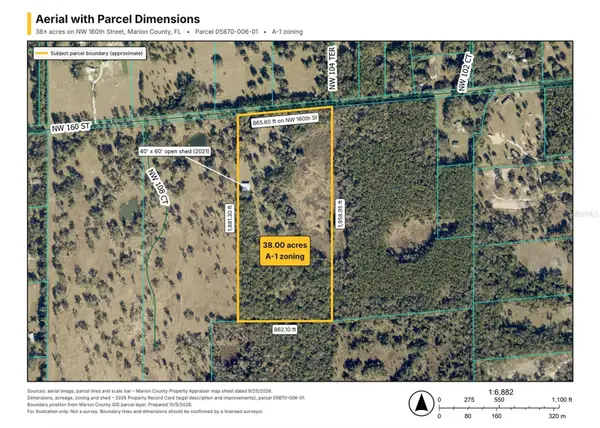 NW 160th Street, REDDICK, FL 32686