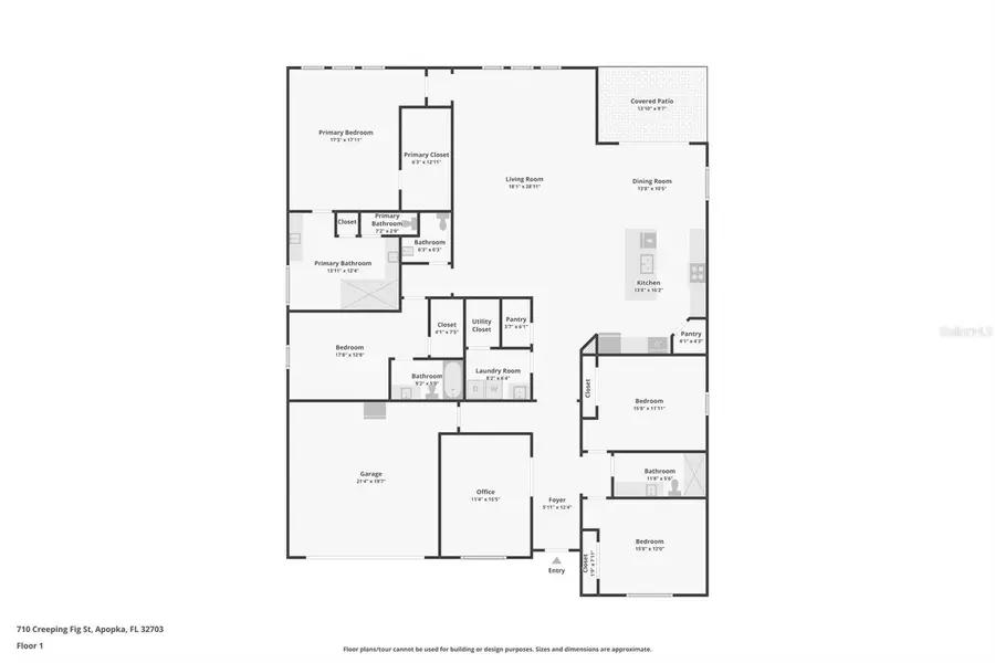 710 Creeping Fig Street, Apopka, FL 32703 - #2