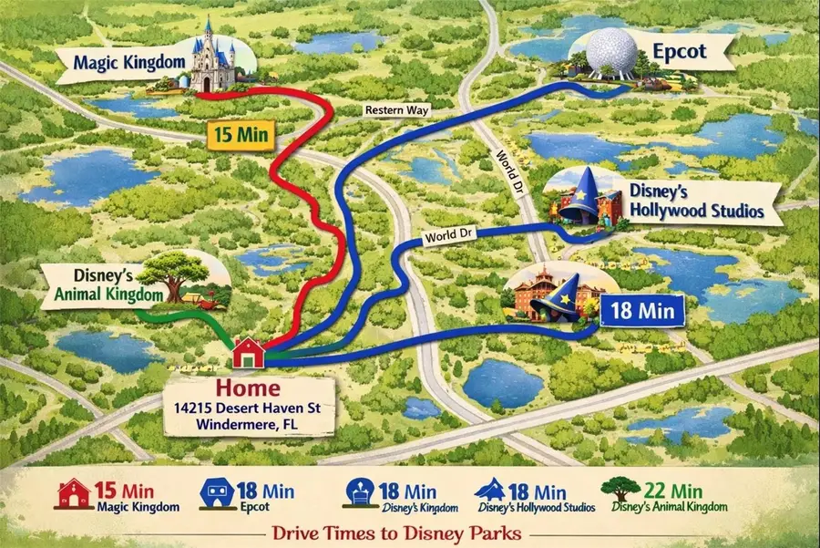 14215 Desert Haven Street #3507, Windermere, FL 34786 - #3