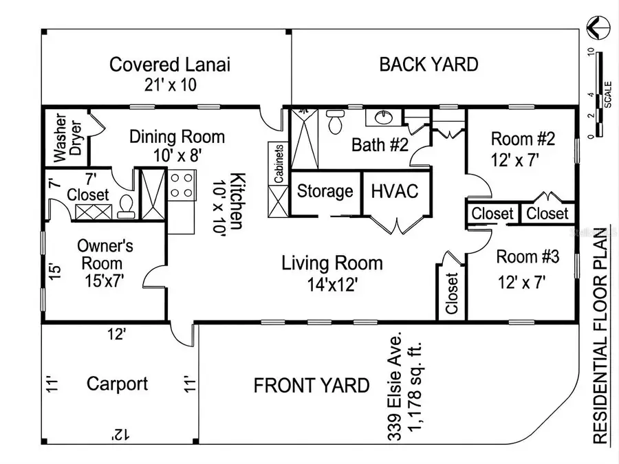 339 Elsie Avenue, Holly Hill, FL 32117 - #2