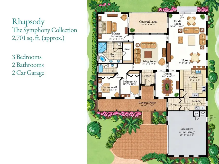 801 Glendora Road, Poinciana, FL 34759 - #2