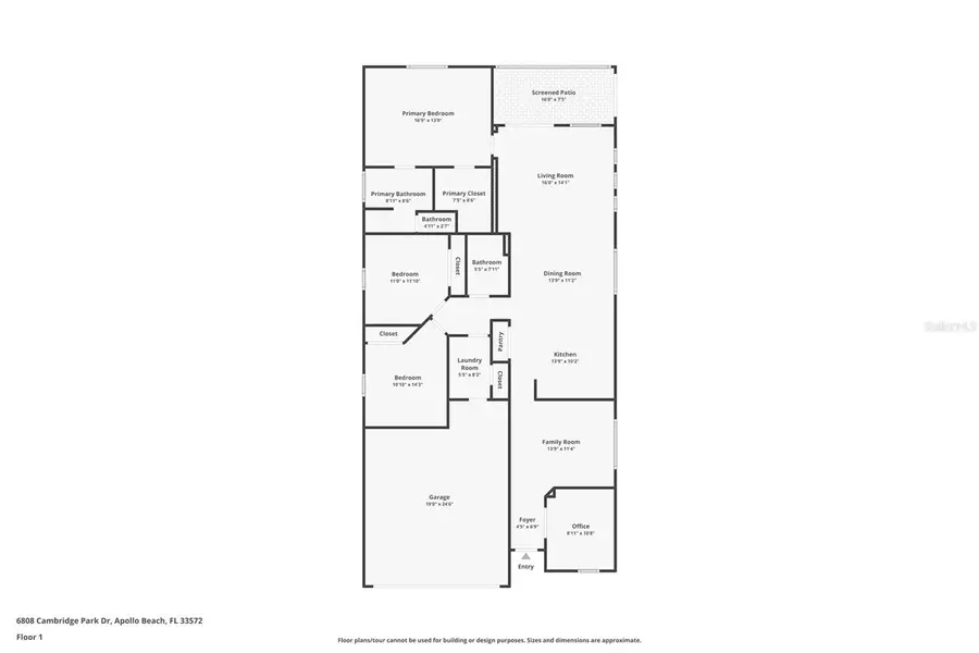 6808 Cambridge Park Drive, Apollo Beach, FL 33572 - #3