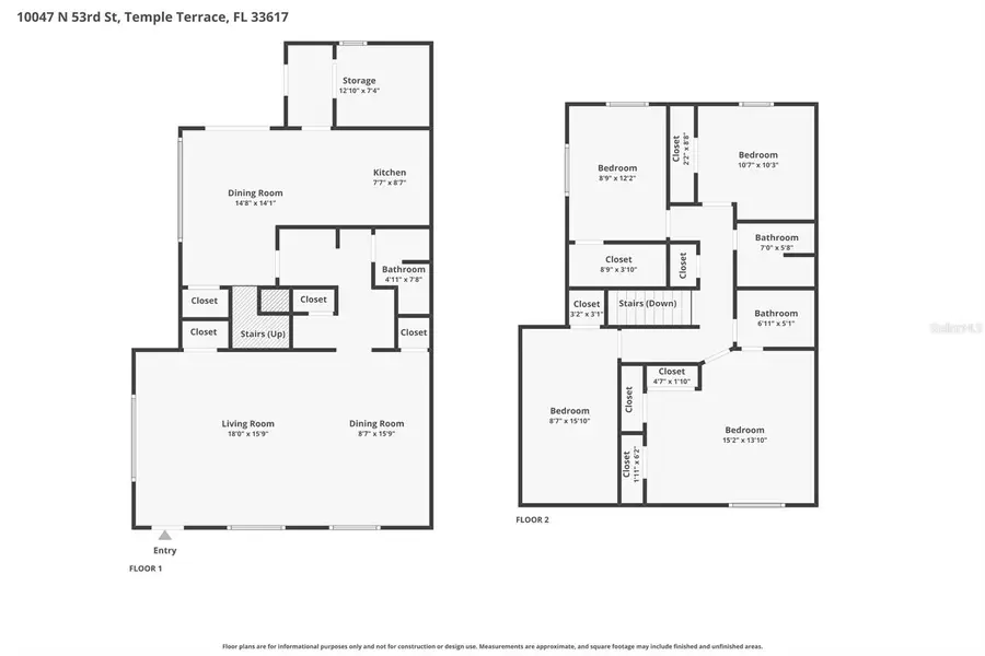 10047 N 53rd Street, Temple Terrace, FL 33617 - #2