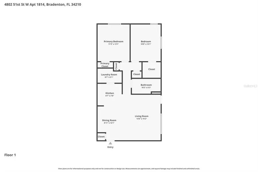 4802 51st Street W #1814, Bradenton, FL 34210 - #2