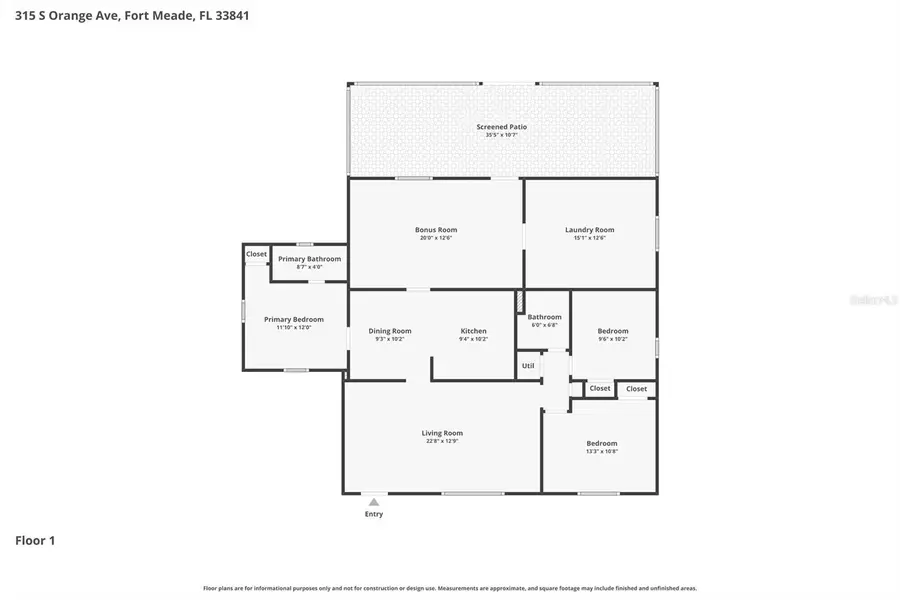 315 S Orange Avenue, Fort Meade, FL 33841 - #2