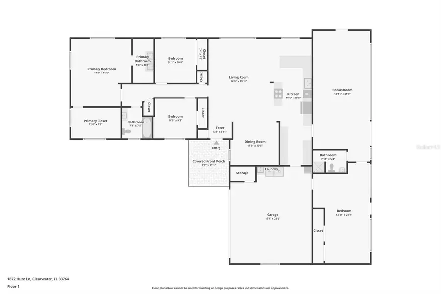 1872 Hunt Lane, Clearwater, FL 33764 - #2