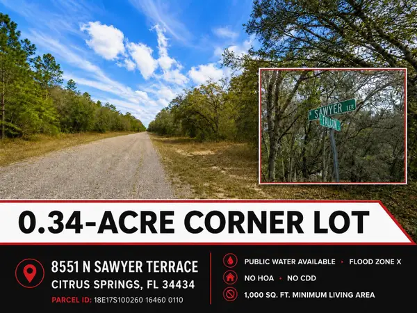 8551 N Sawyer Terrace, CITRUS SPRINGS, FL 34434