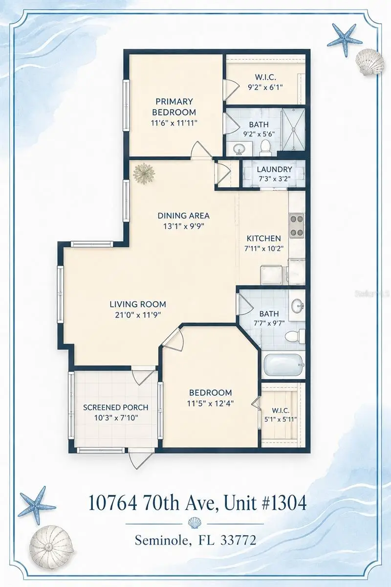 10764 70th Avenue #1304, Seminole, FL 33772 - #2
