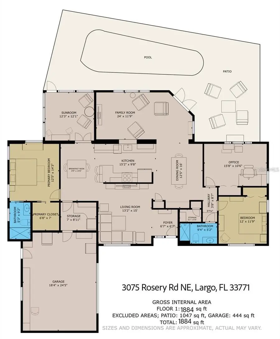 3075 Rosery Road Ne, Largo, FL 33771 - #2