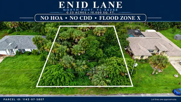 Enid Lane, NORTH PORT, FL 34288