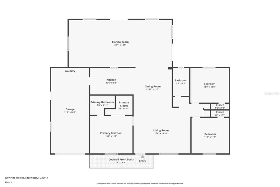 3307 Pine Tree Drive, Edgewater, FL 32141 - #3