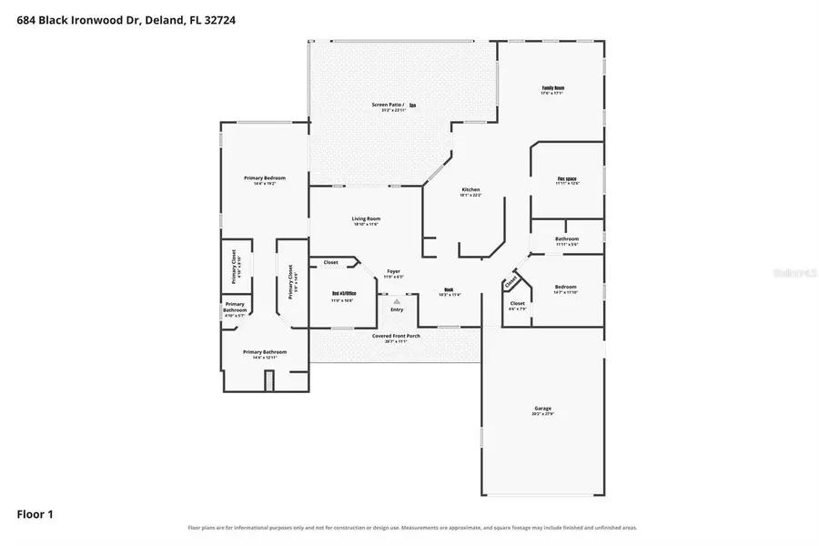 684 Black Ironwood Drive, Deland, FL 32724 - #3