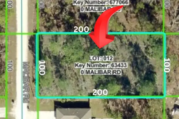 LOT 12 Malibar Road, WEEKI WACHEE, FL 34614