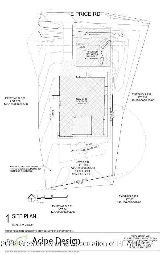 9210 E Price Road, Laingsburg, MI 48848 - #2