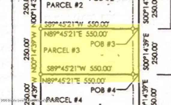 O Vl Lot 3 S Perkey Road, Charlotte, MI 48813 - #2