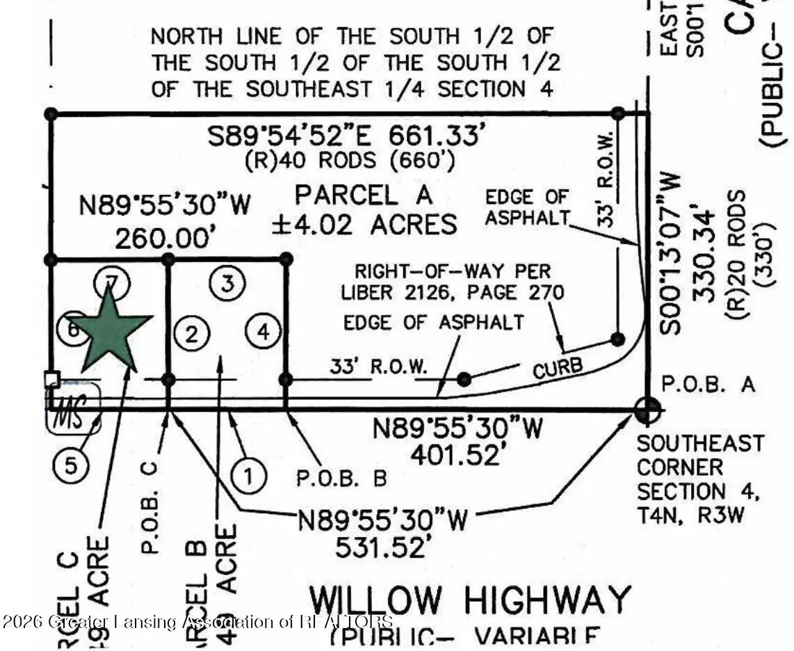 Lot C  0 W Willow Highway, Lansing, MI 48917 - #1