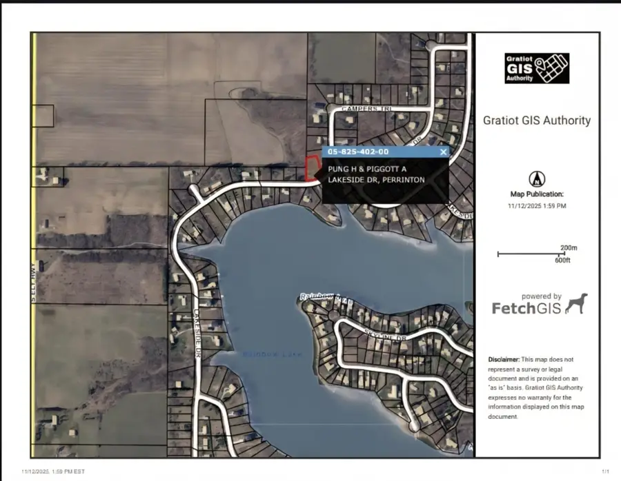 0 Lakeside Drive, Perrinton, MI 48871 - Image #3