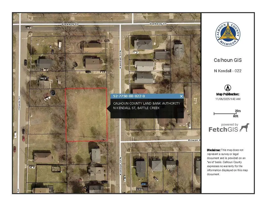 V/L N Kendall Street #022, Battle Creek, MI 49037 - Image #1