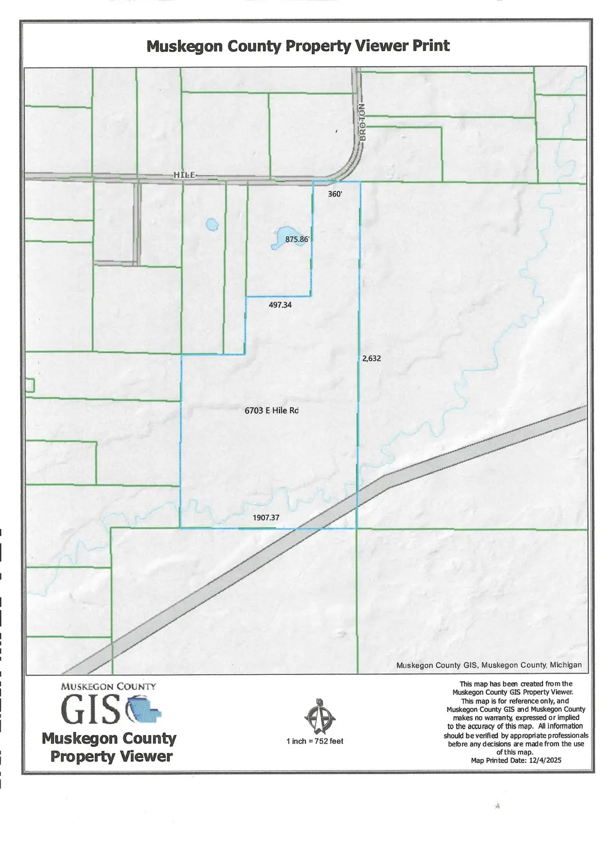 6703 E Hile Road, Fruitport, MI 49415 - Image #1