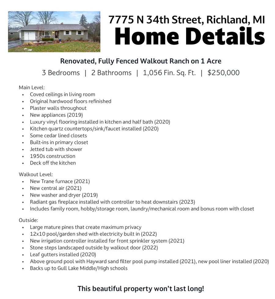 7775 N 34th Street, Richland, MI 49083 - Image #2