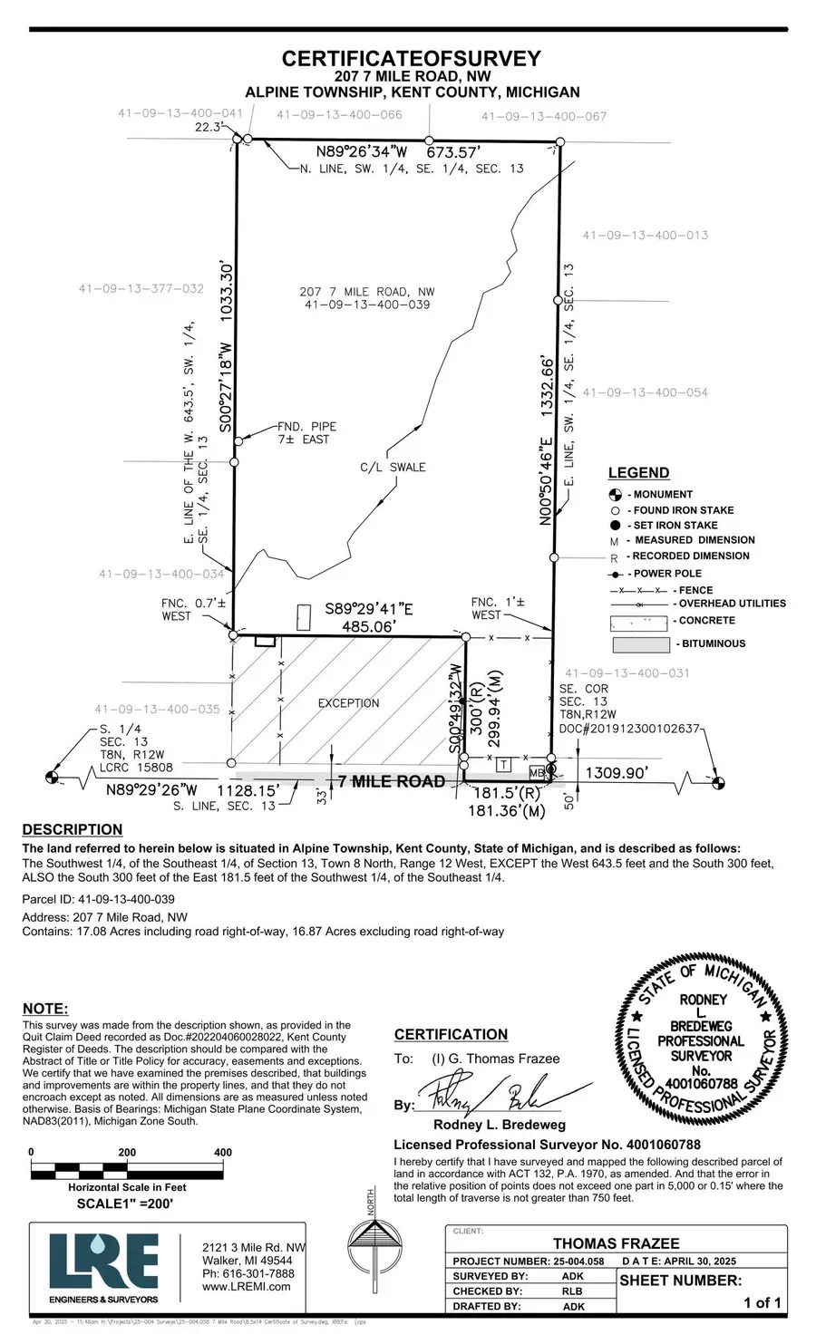 207 7 Mile Nw, Comstock Park, MI 49321 - Image #3