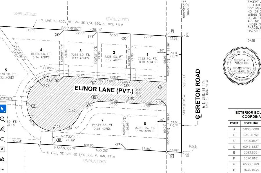 2335 Elinor Lane Se #Lot 4, East Grand Rapids, MI 49506 - #3