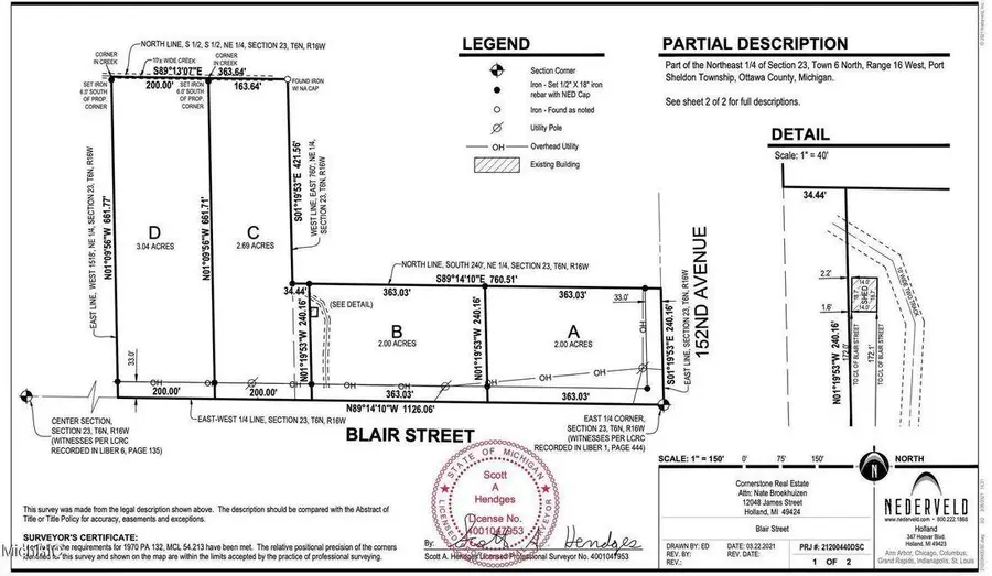 V/L Blair Street, West Olive, MI 49460 - #3