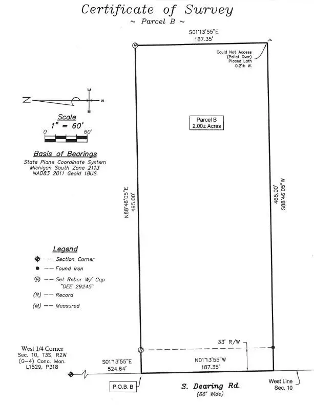 2635 S Dearing Road, Spring Arbor, MI 49283 - #3