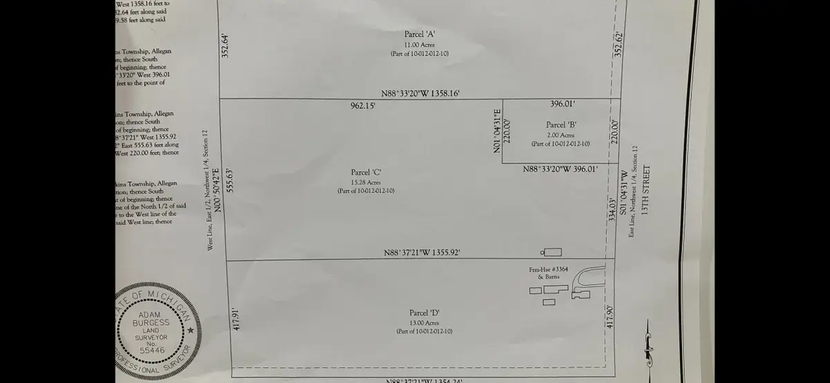 VL 13th Street, Wayland, MI 49348 - #1