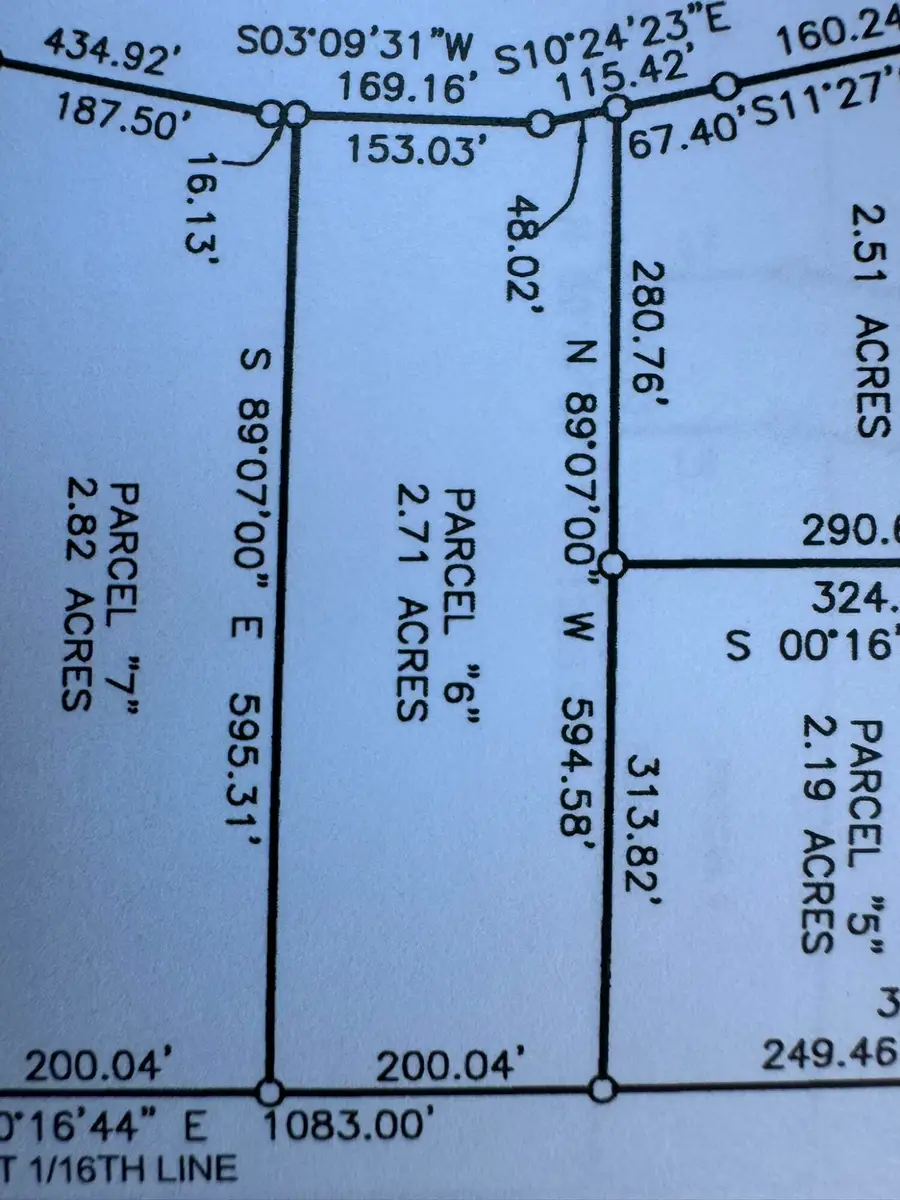 Parcel 6 County Line Road, Free Soil, MI 49411 - #2
