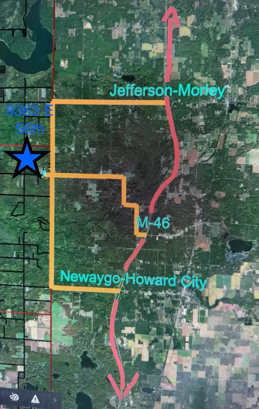 9363 E 56th Street E, Newaygo, MI 49337 - #2