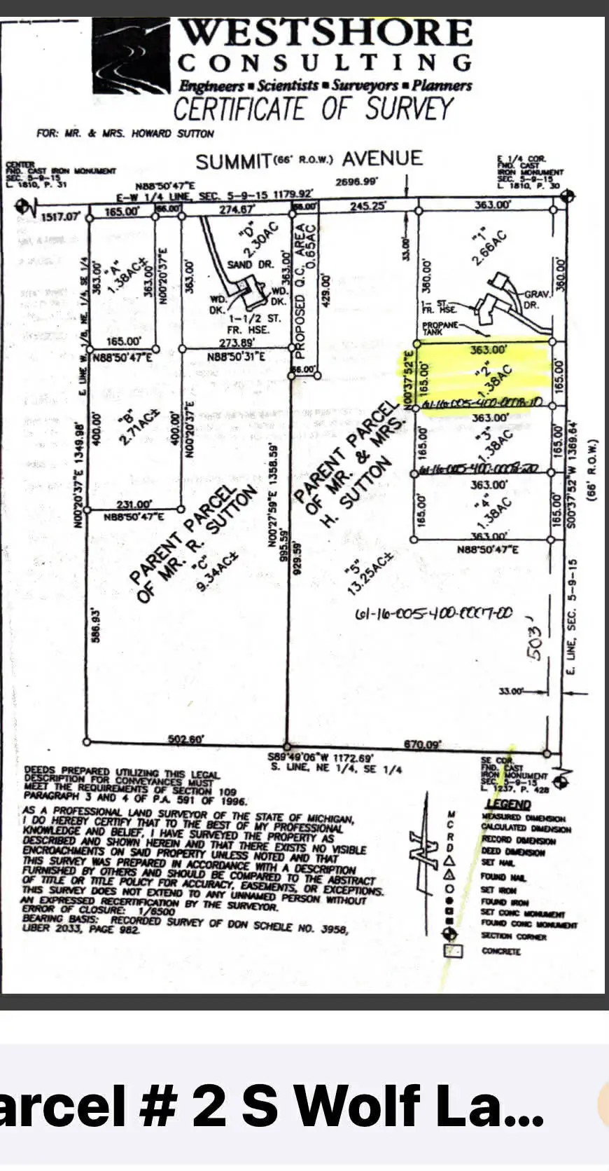 0 S Wolf Lake Road, Fruitport, MI 49415 - #1