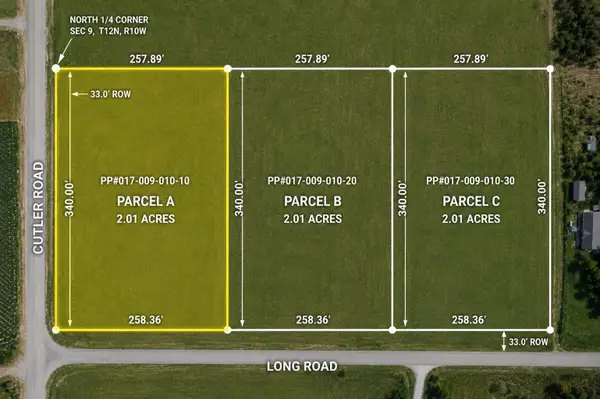W Cutler Road Road #V/L Parcel A, Howard City, MI 49329