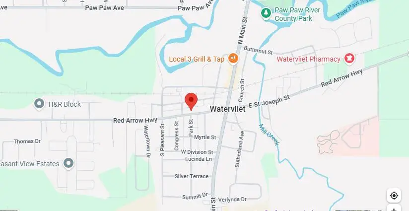244 W Saint Joseph Street, Watervliet, MI 49098 - #3