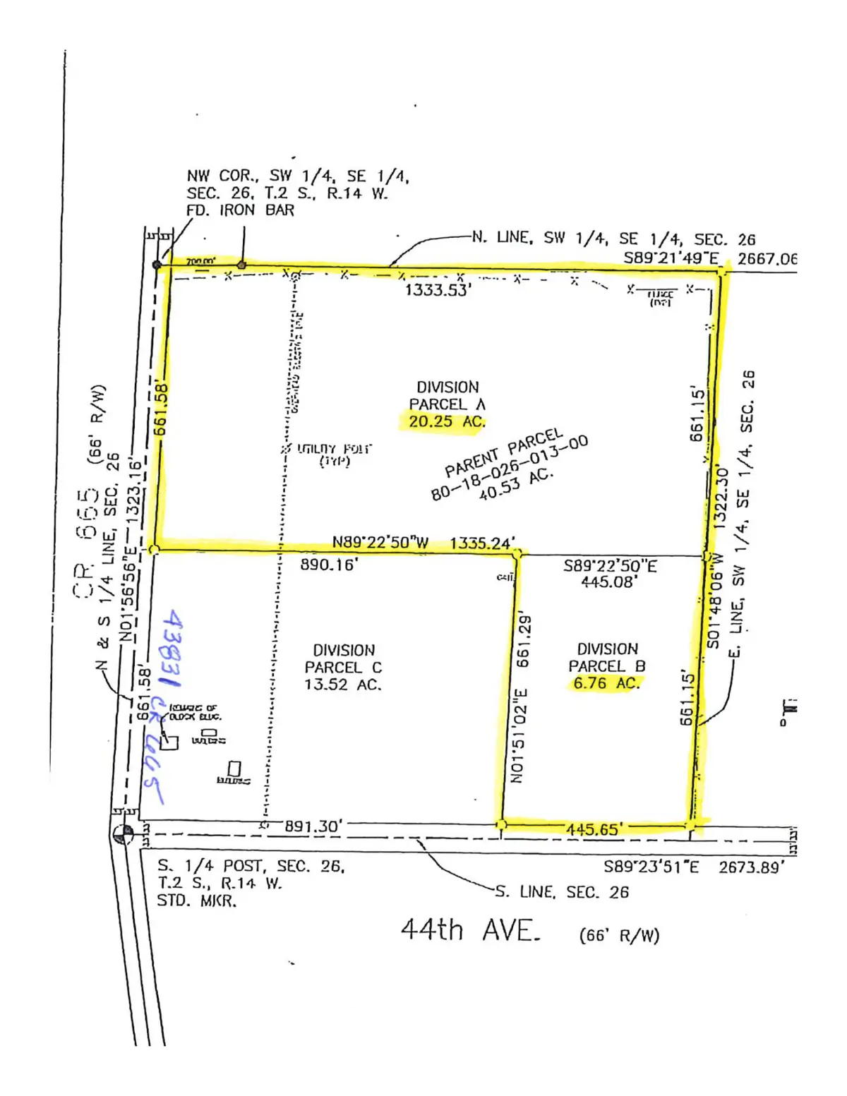 Parc A & B County Road 665, Paw Paw, MI 49079 - #1
