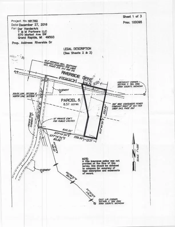 LOT B E Riverside Drive, Lowell, MI 49331 - #2